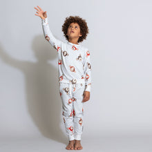 Cargar imagen en el visor de la galería, PIJAMA PARA NIÑOS TEDDY &amp; CHIMP